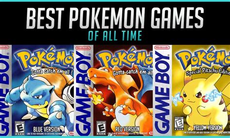 best old pokemon games